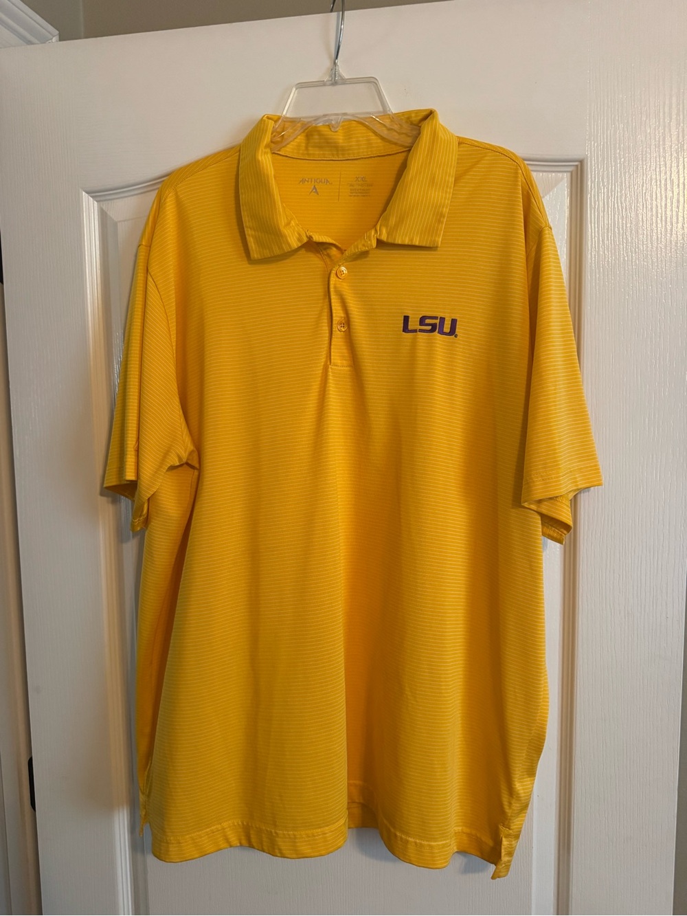 Nautica LSU Yellow Polo Shirt